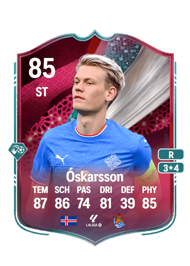 Orri Óskarsson card