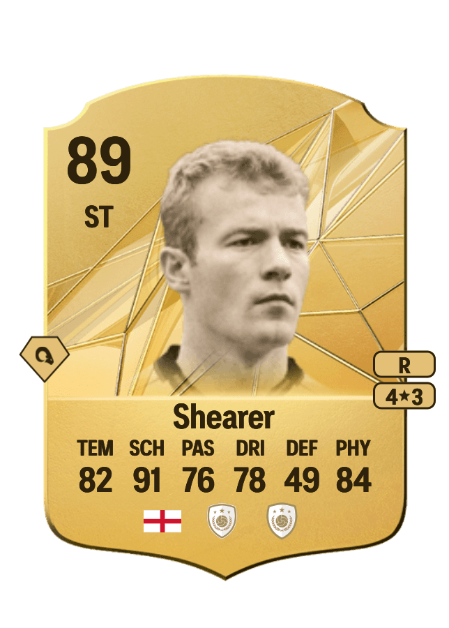 Alan Shearer card