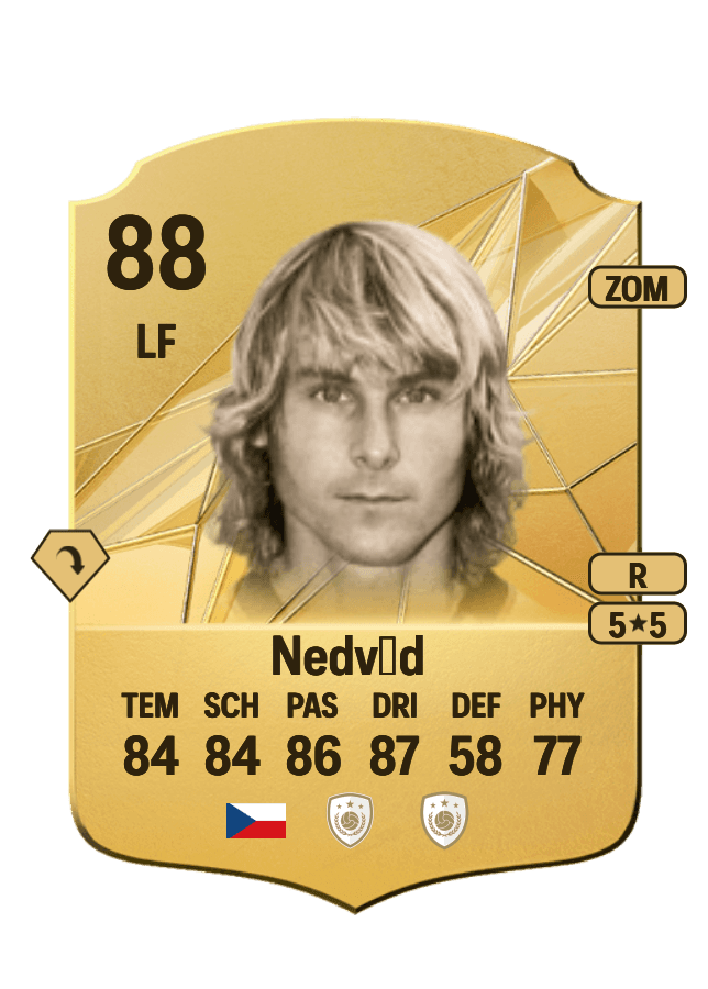Pavel Nedvěd card