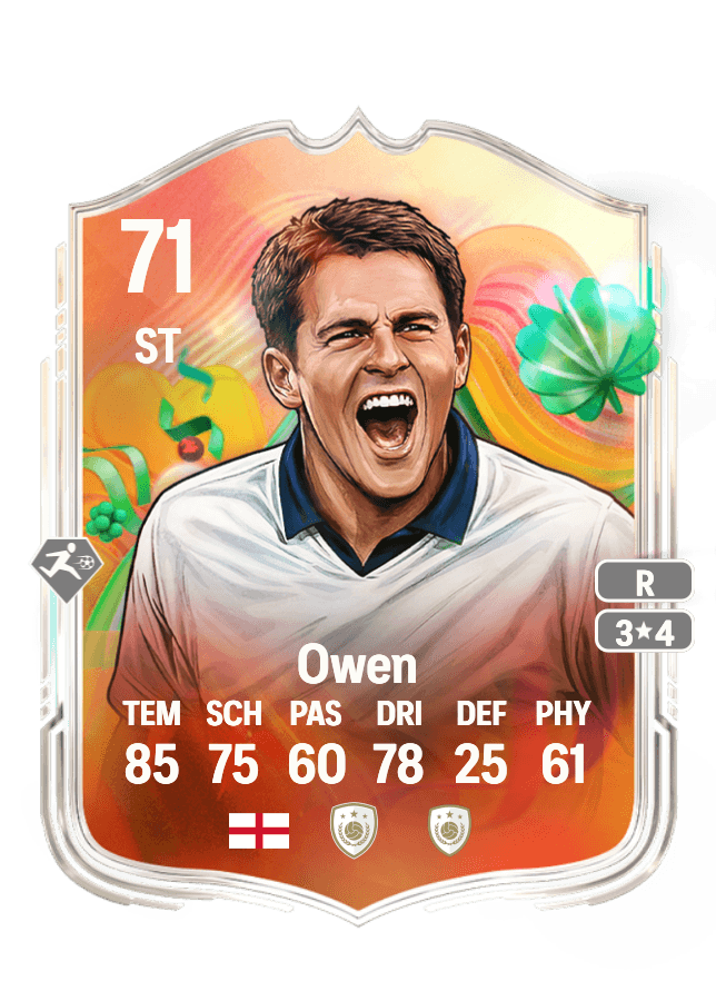 Michael Owen card