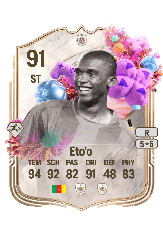 Samuel Eto'o card