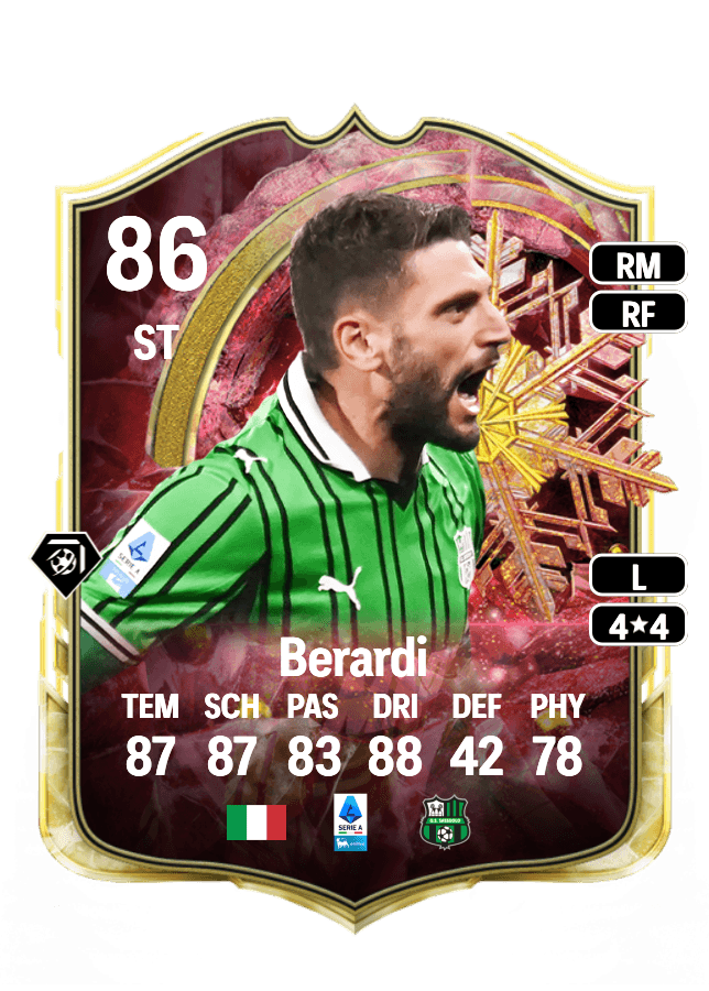Domenico Berardi card