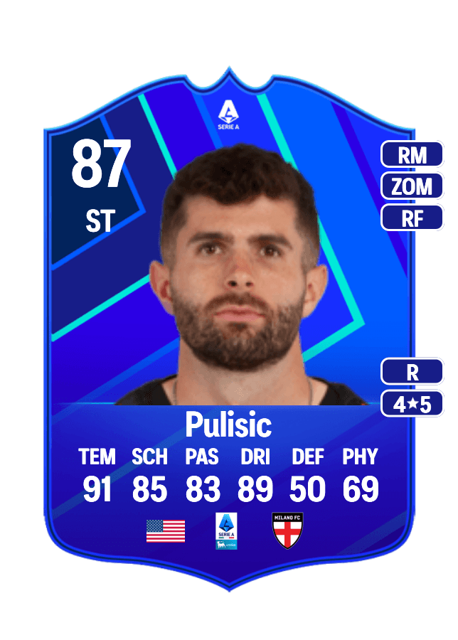 Christian Pulisic card