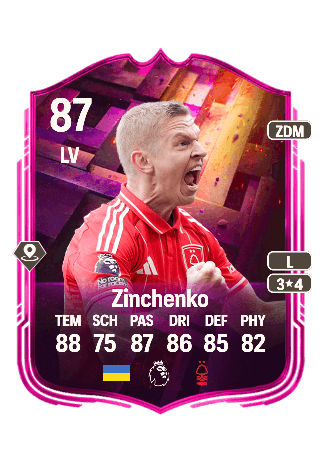 Oleksandr Zinchenko card