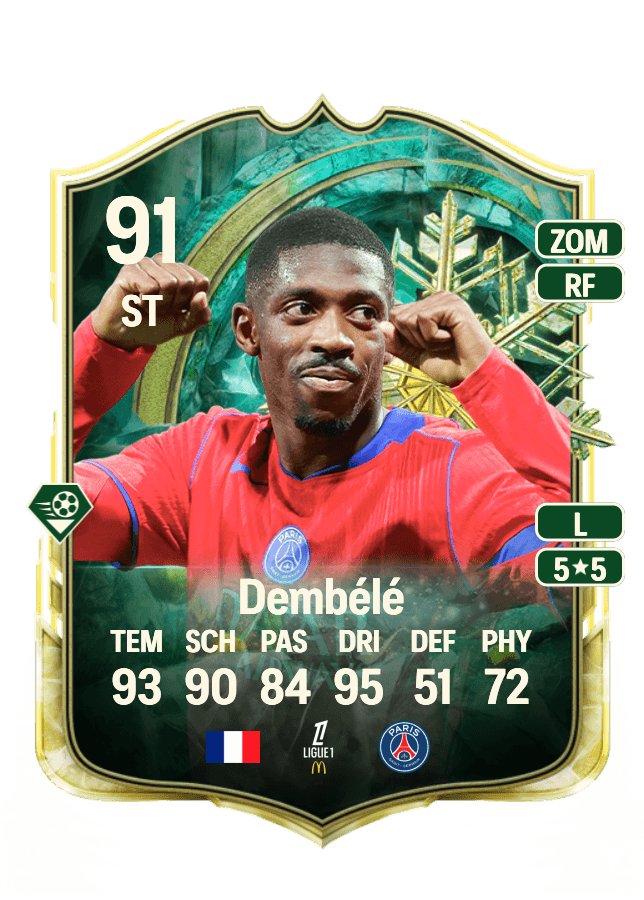 Ousmane Dembélé card