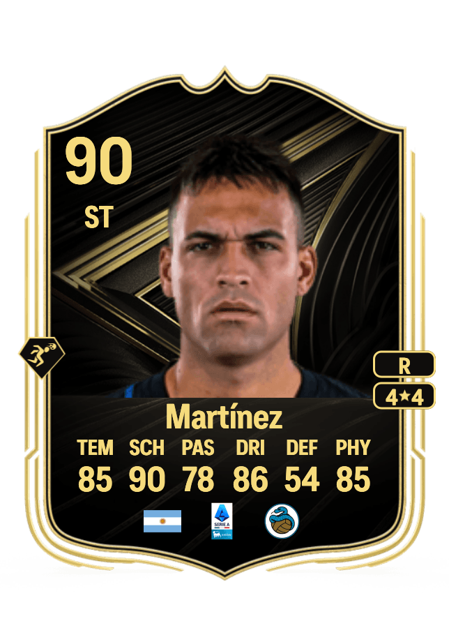 Lautaro Martínez card