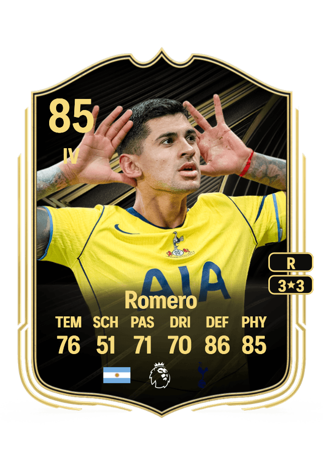 Cristian Romero card