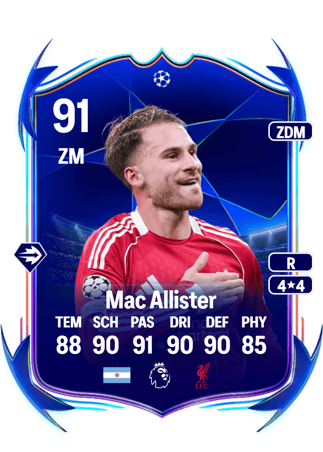 Alexis Mac Allister card