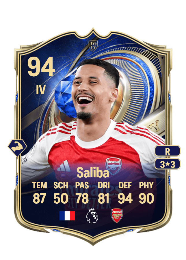 William Saliba card