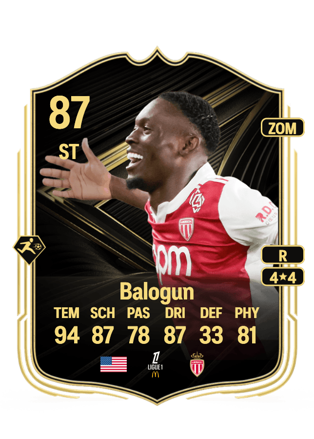 Folarin Balogun card