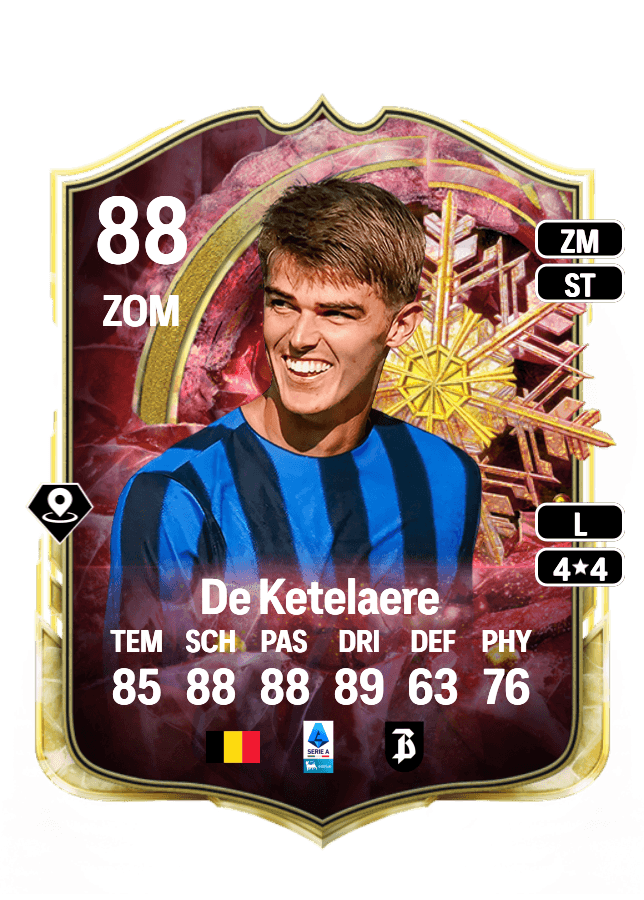 Charles De Ketelaere card
