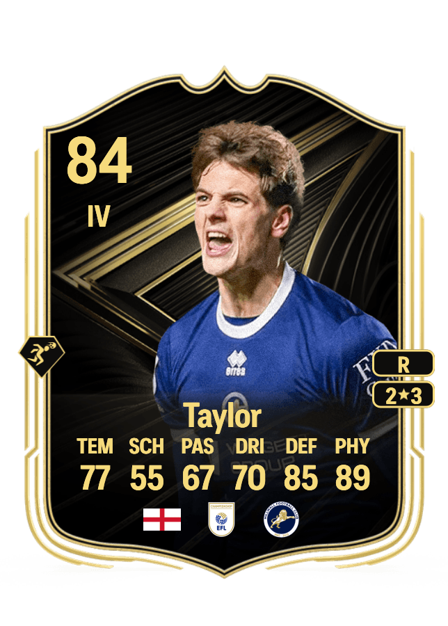 Caleb Taylor card