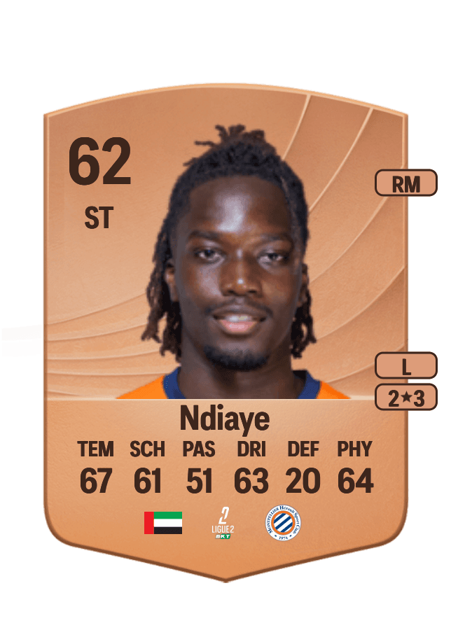 Junior Ndiaye card