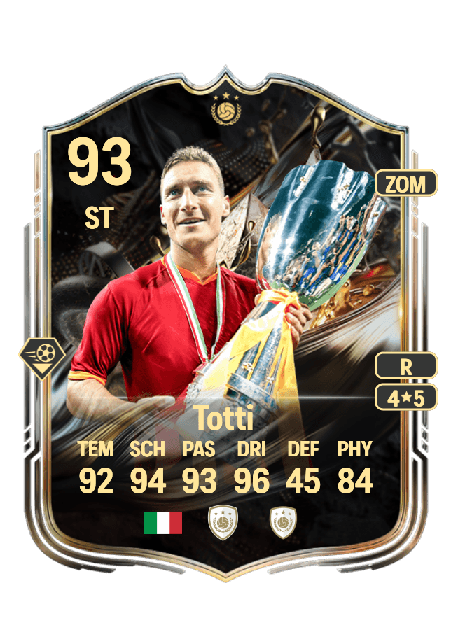 Francesco Totti card