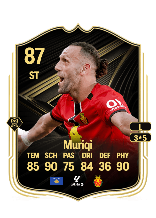 Vedat Muriqi card