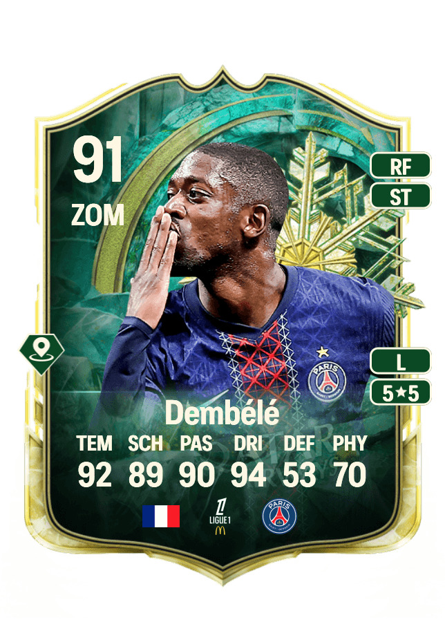 Ousmane Dembélé card