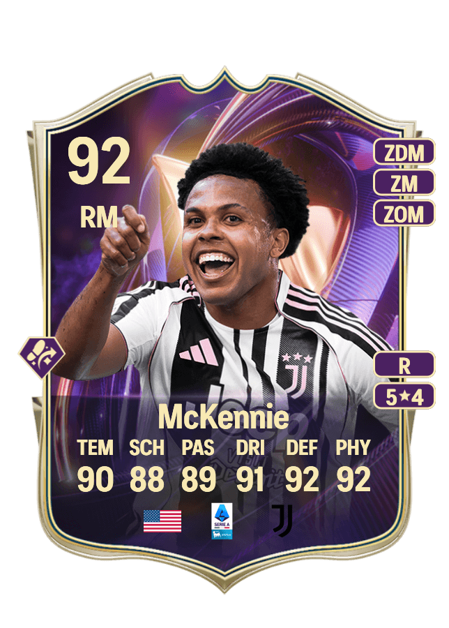 Weston McKennie card