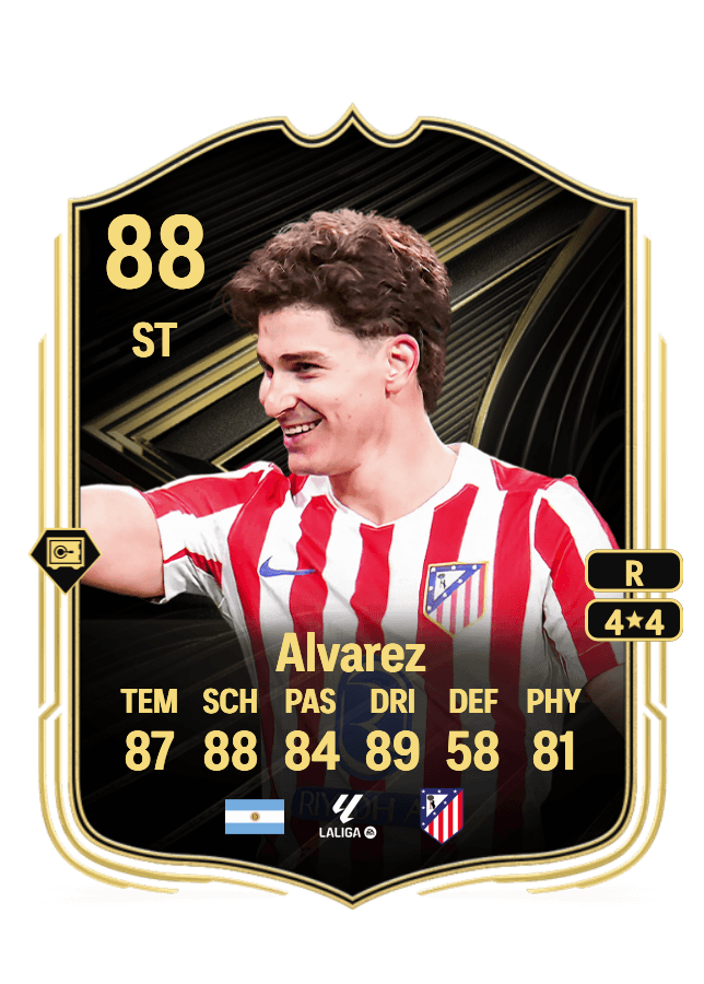 Julián Alvarez card