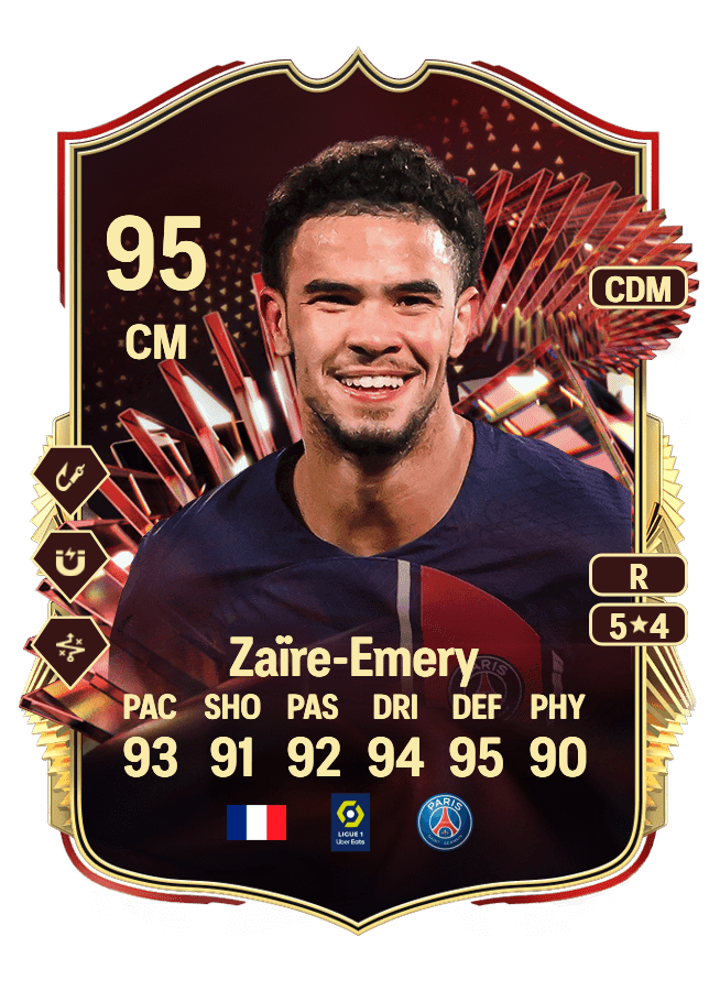 Warren Zaïre-Emery card