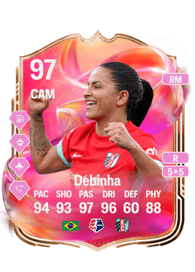 Debinha card