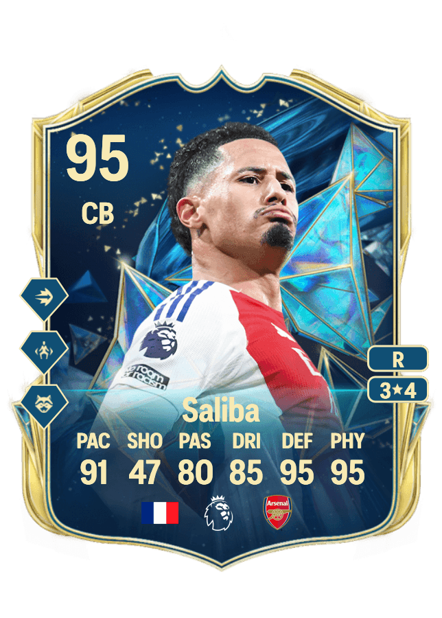 William Saliba card