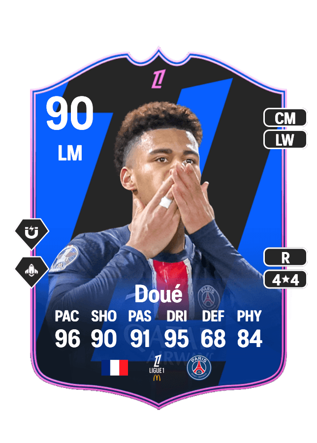 Désiré Doué card