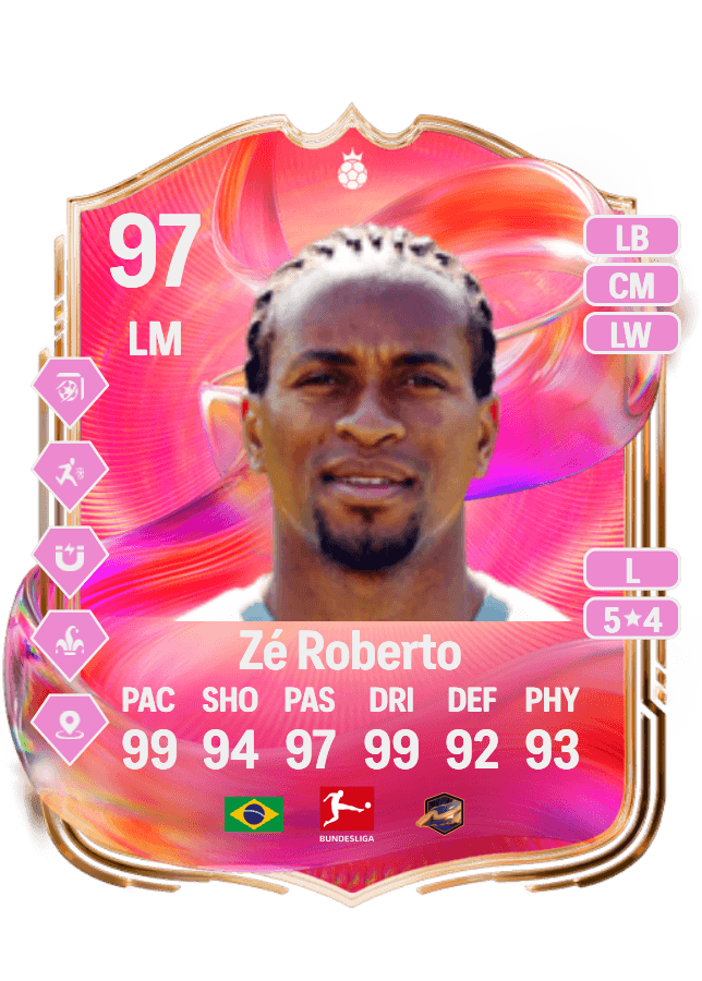 Zé Roberto card