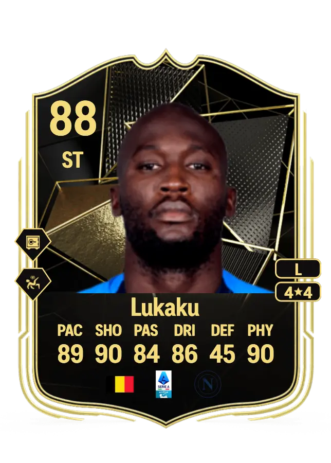 Romelu Lukaku card