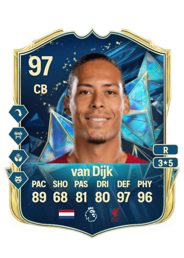 Virgil van Dijk card