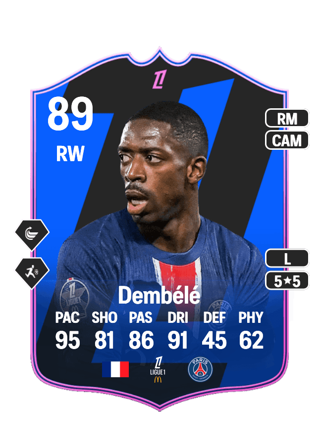 Ousmane Dembélé card