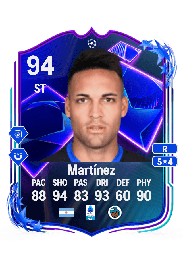Lautaro Martínez card