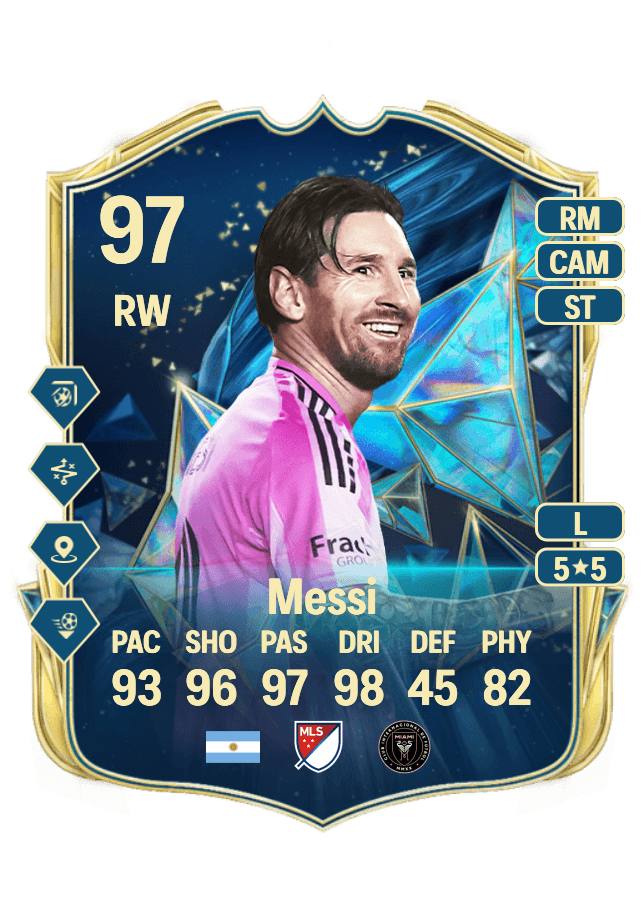 Lionel Messi card