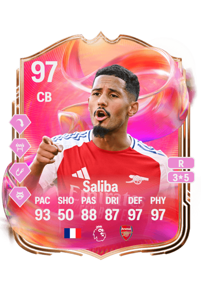William Saliba card