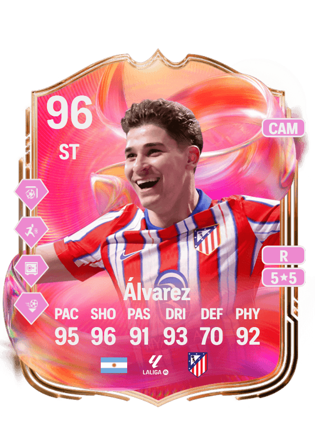Julián Álvarez card