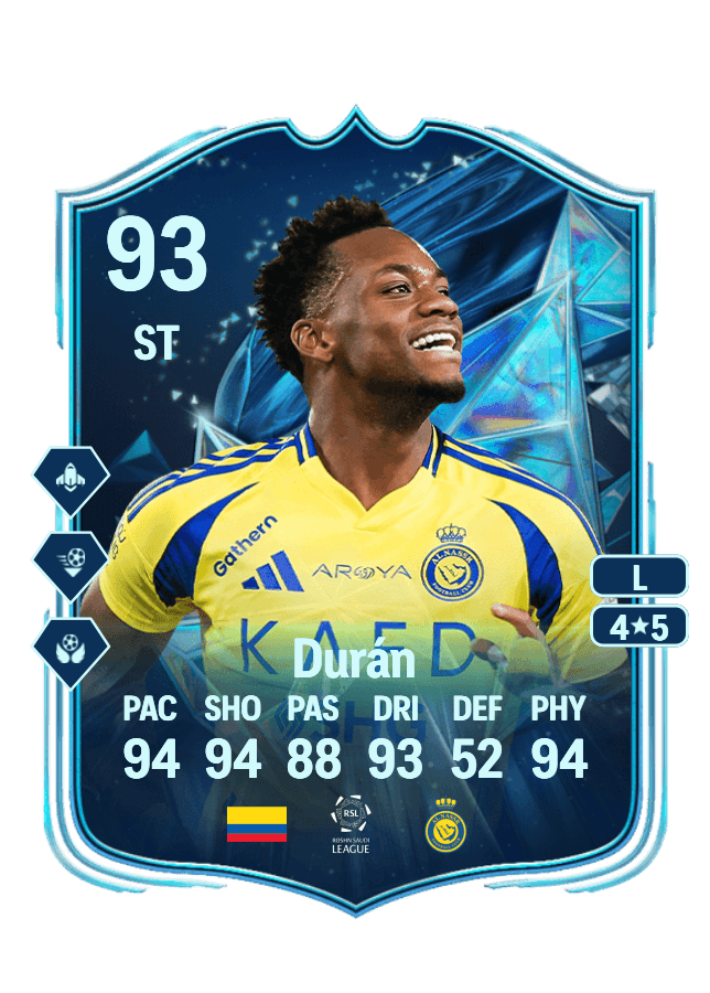 Jhon Durán card