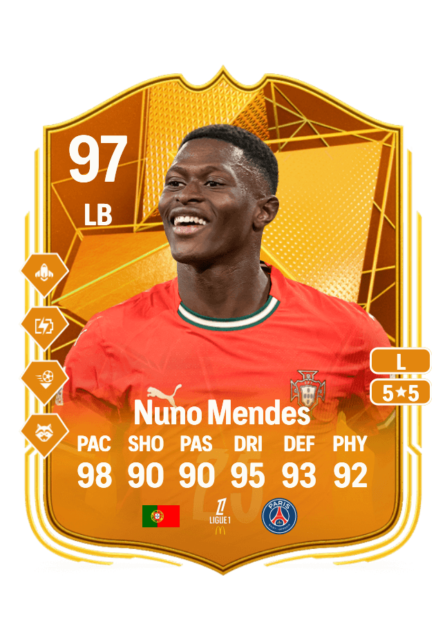 Nuno Mendes card
