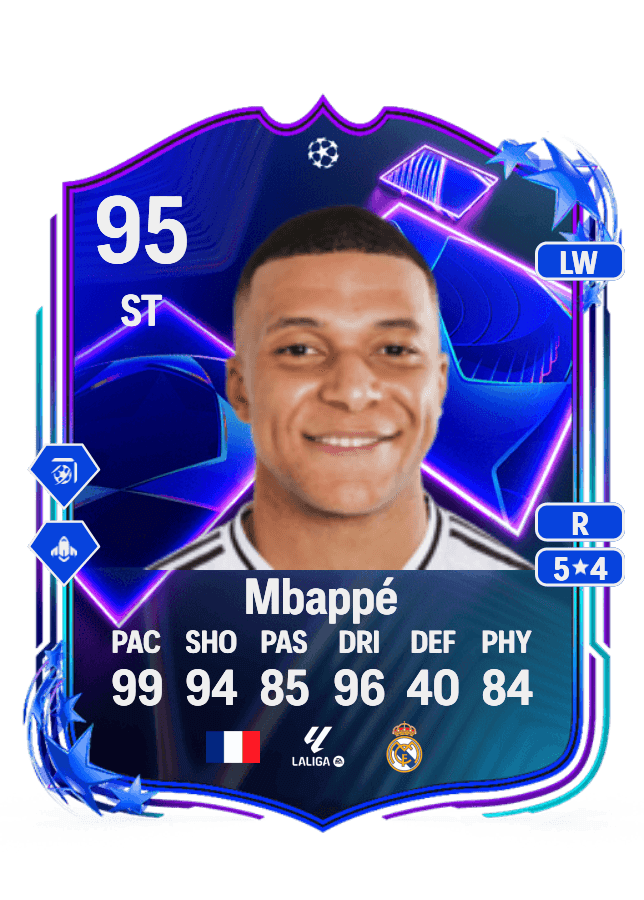 Kylian Mbappé card