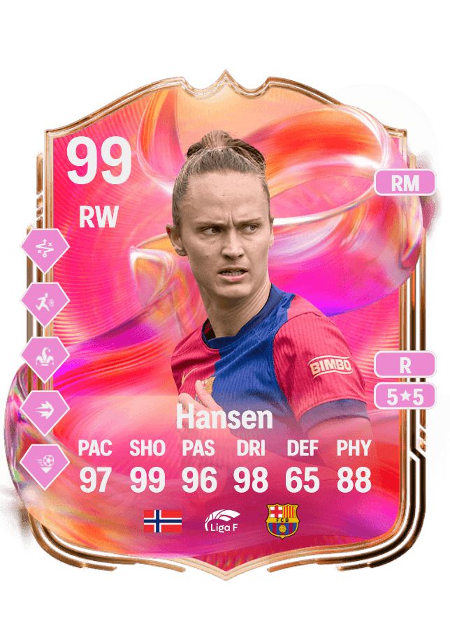 Caroline Graham Hansen card