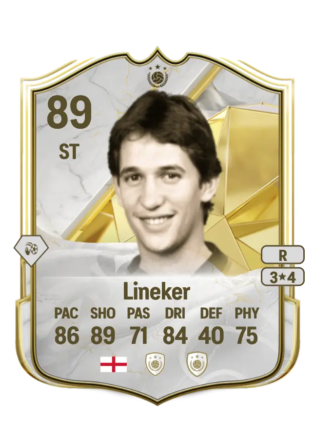 Gary Lineker card