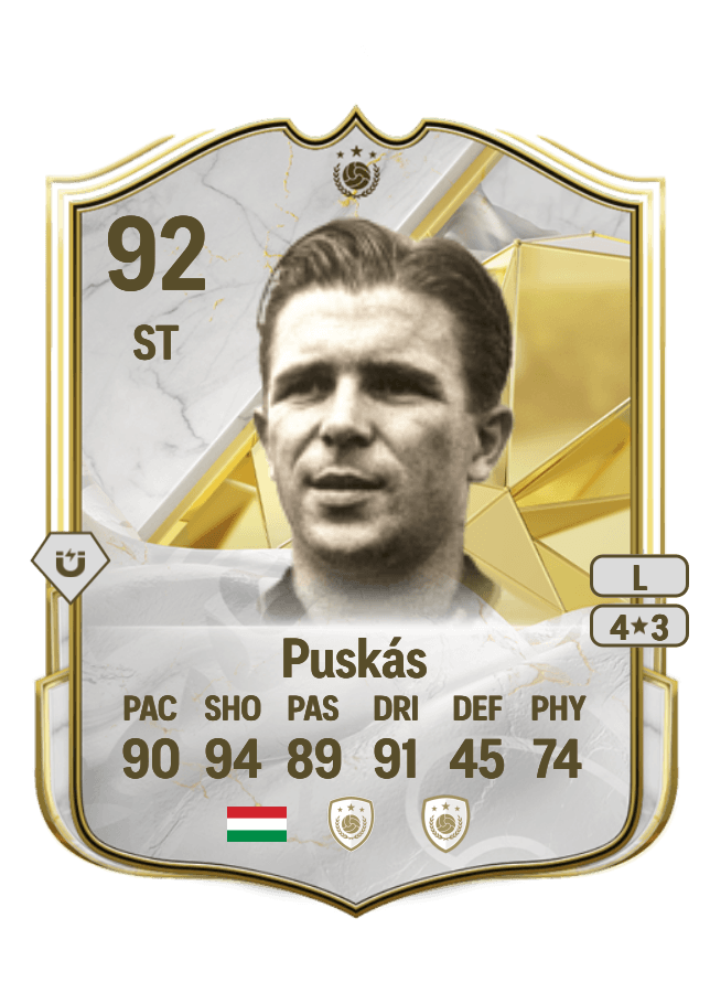 Ferenc Puskás card