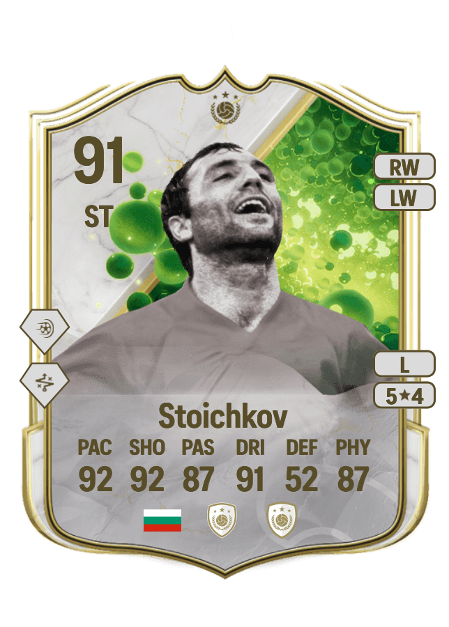 Hristo Stoichkov card