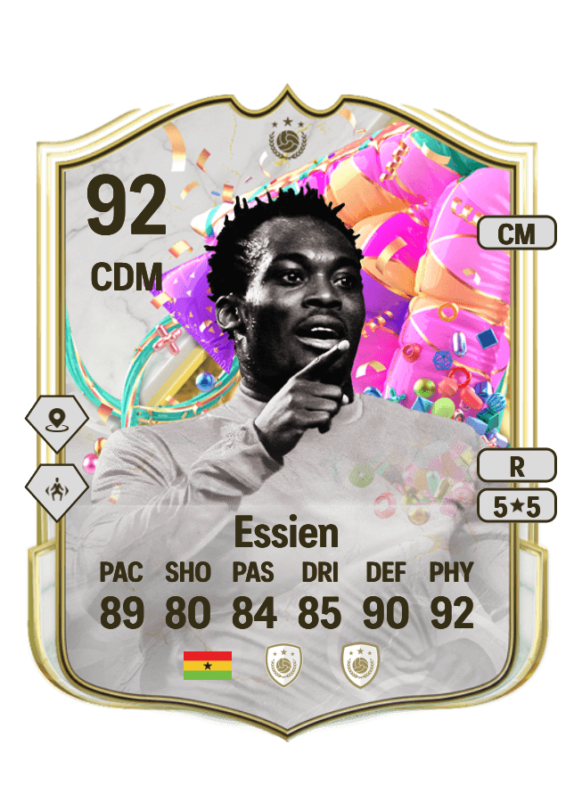 Michaël Essien card