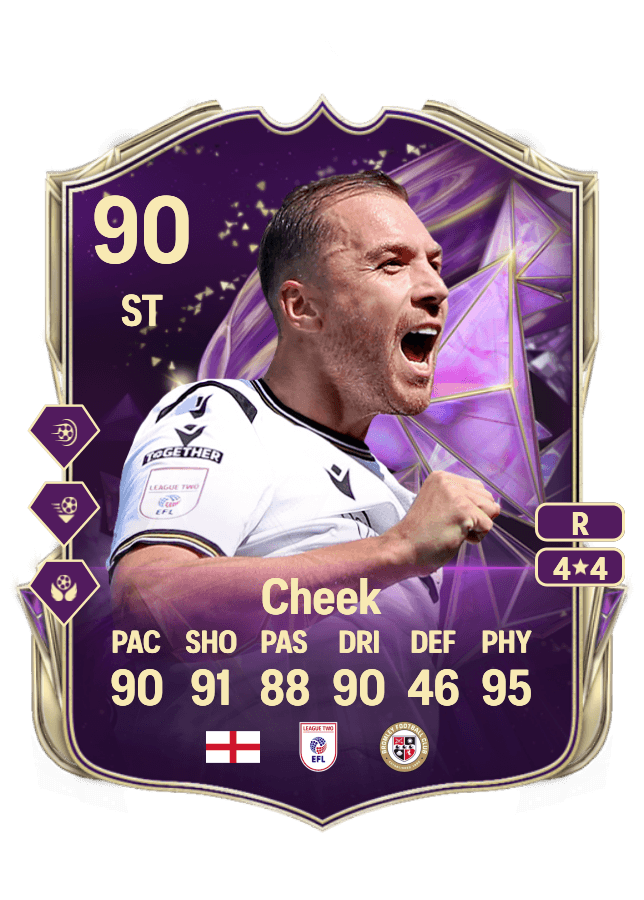 Michael Cheek card