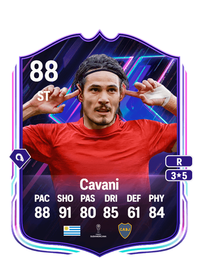 Edinson Cavani card