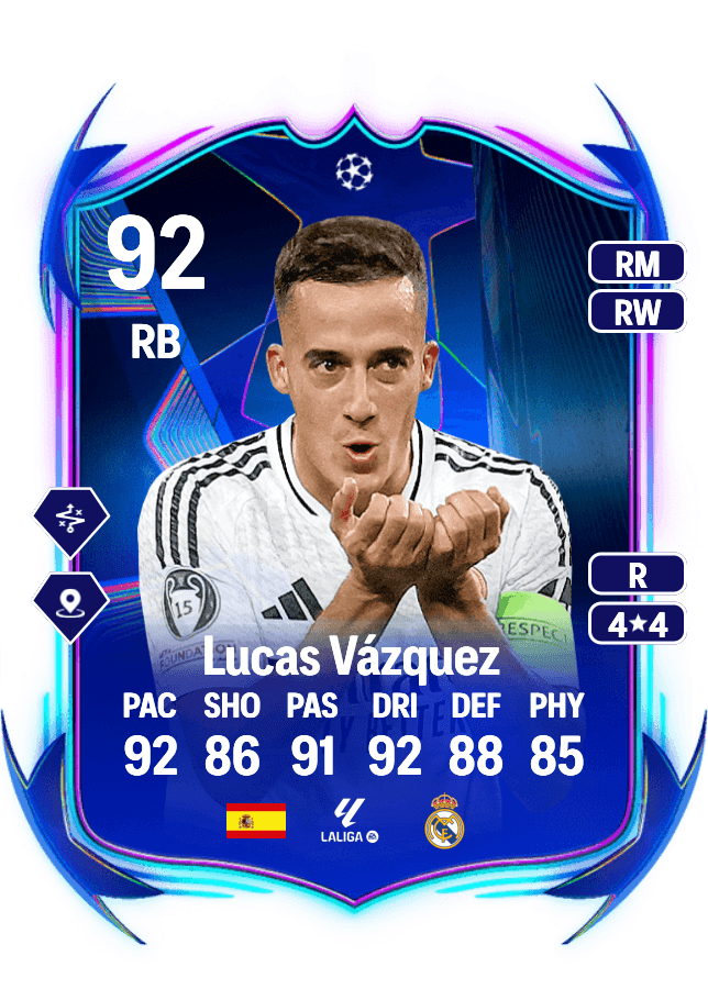 Lucas Vázquez card