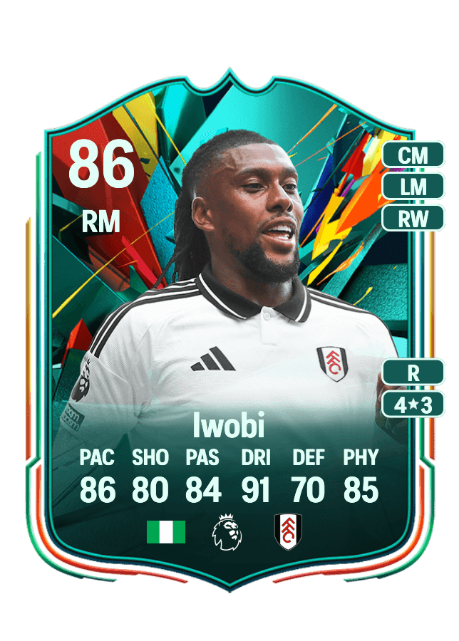 Alex Iwobi card