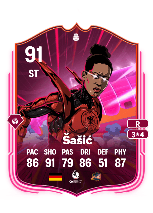 Celia Šašić card