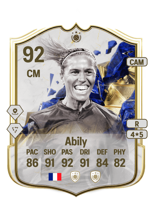 Camille Abily card