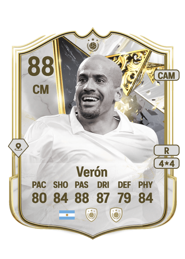 Juan Sebastián Verón card