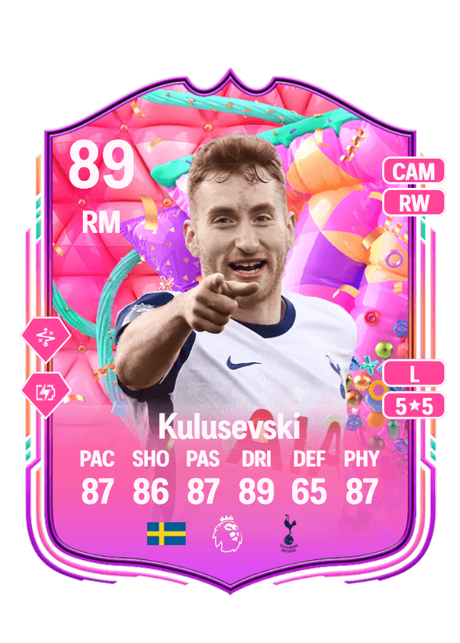 Dejan Kulusevski card